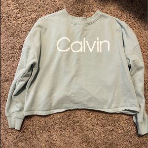 Calvin Klein matching sweat suit